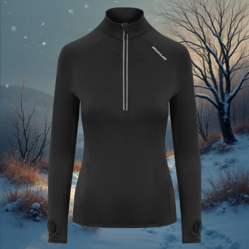 Haut demi zippé Femme Peakline