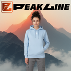 sweat à capuche bleu ciel Unisexe PEAKLINE